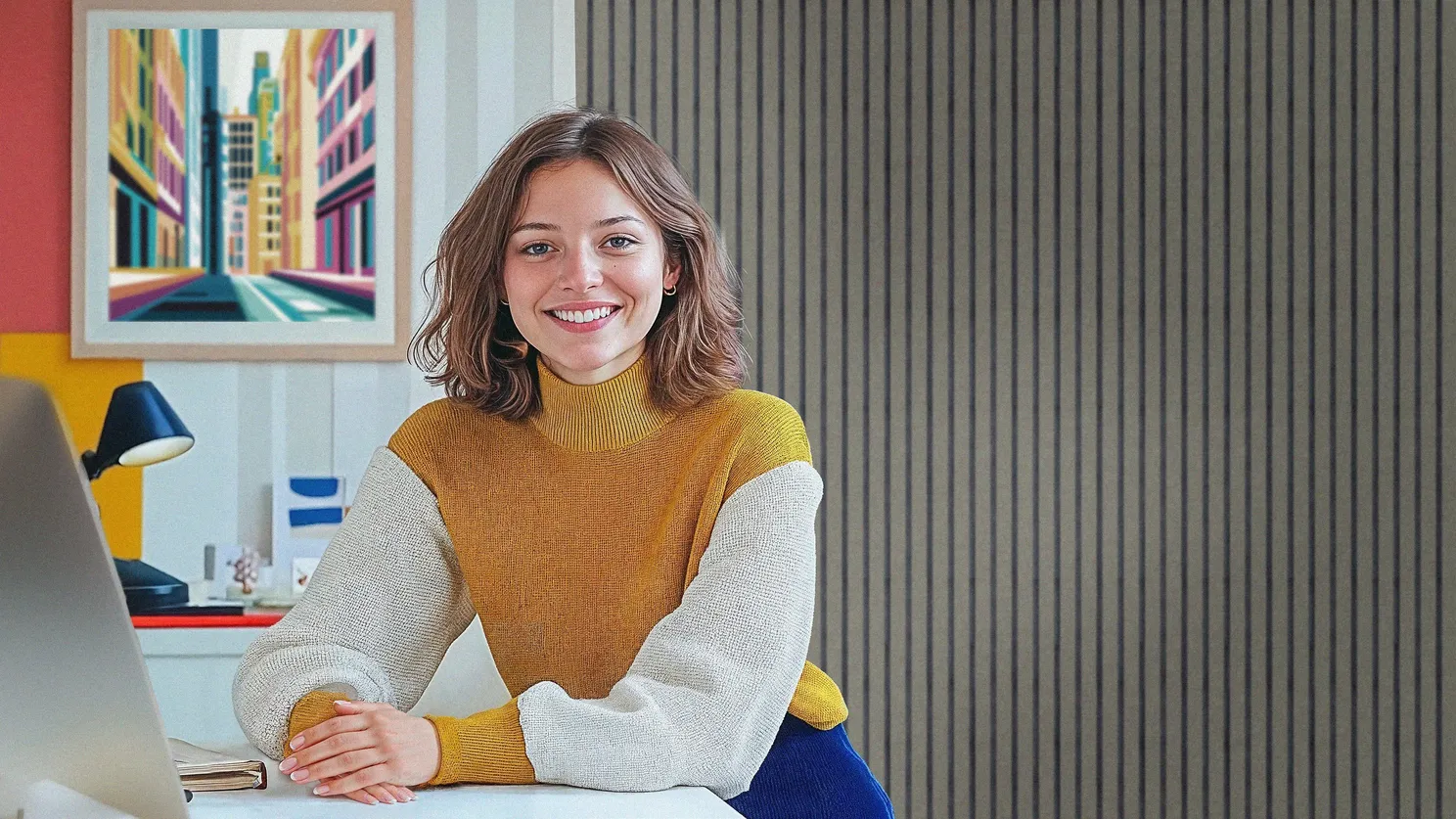 Arbeitszimmer Felt Grey